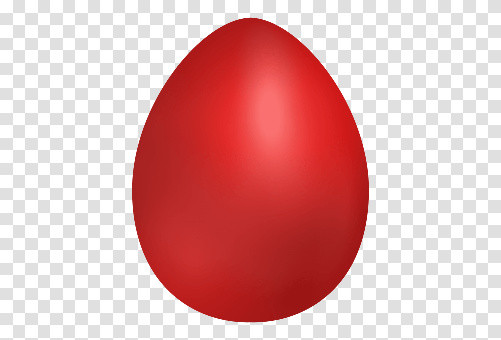 Red Easter Egg, Balloon, Food, Oval Transparent Png