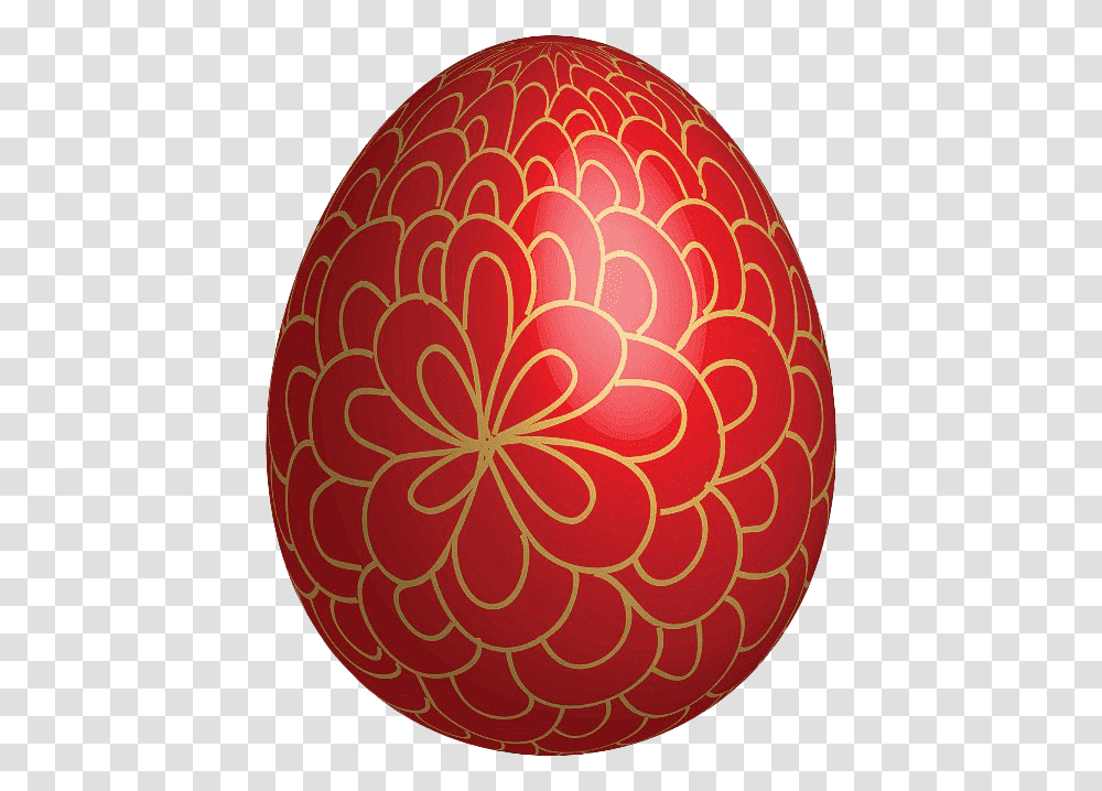 Red Easter Eggs Clipart, Food, Rug Transparent Png