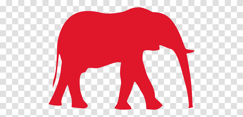 Red Elephant, Silhouette, Logo, Trademark Transparent Png