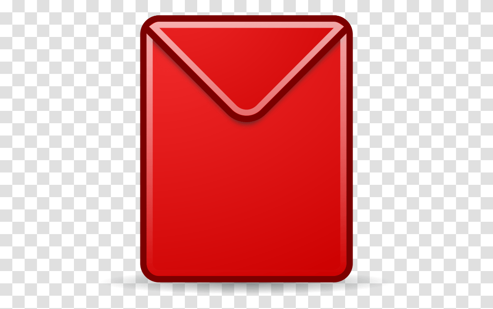 Red Envelope Icon Slope, Mailbox, Letterbox, Electronics Transparent Png