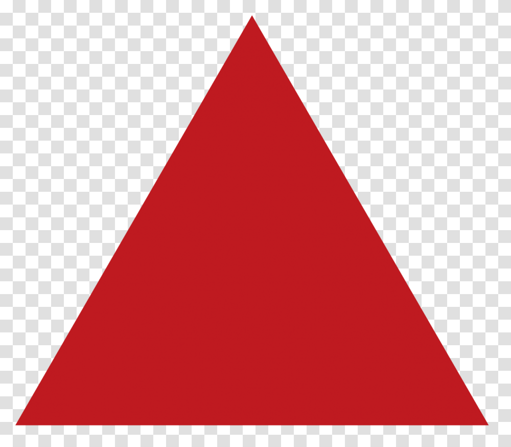 Red Equilateral Triangle Transparent Png