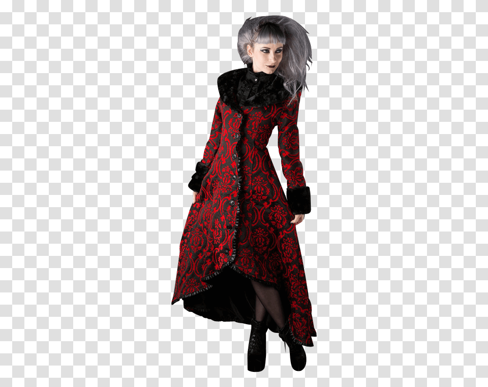 Red Evil Princess Coat, Sleeve, Long Sleeve, Dress Transparent Png