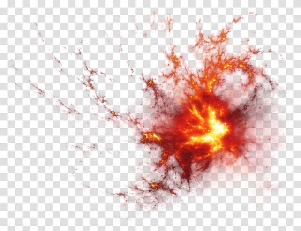 Red Explosion 1 Image Explosion, Ornament, Pattern, Fractal, Mountain Transparent Png