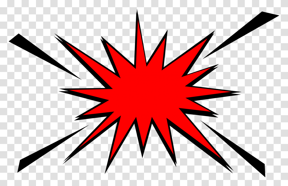 Red Explosion Run And Sing With Wild Abandon, Leaf, Plant, Star Symbol Transparent Png