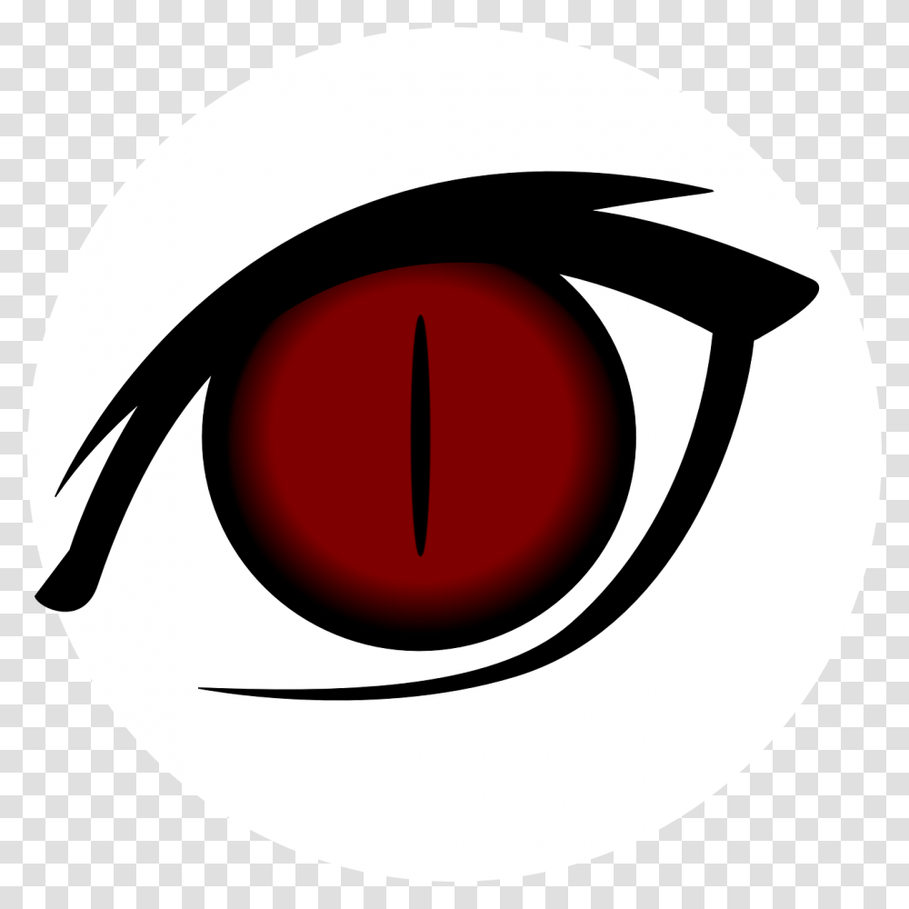 Red Eyes Clipart Festival Red Anime Eyes, Tape, Bowl, Symbol Transparent Png