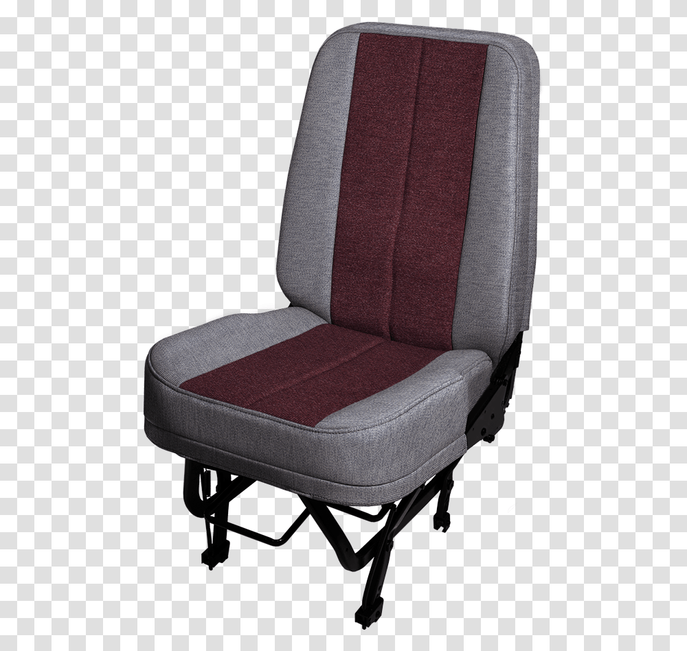 Red Fabric Office Chair, Furniture, Cushion, Car Seat, Headrest Transparent Png