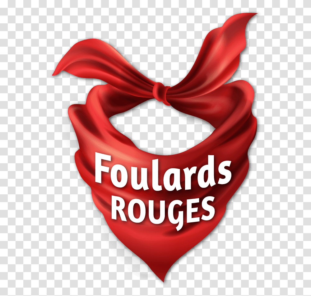 Red Facebook Les Foulards Rouges, Ketchup, Food, Sash Transparent Png