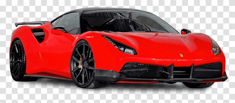 Red Ferrari 488 Gtb Car Image Ferrari 488, Spoke, Machine, Vehicle, Transportation Transparent Png