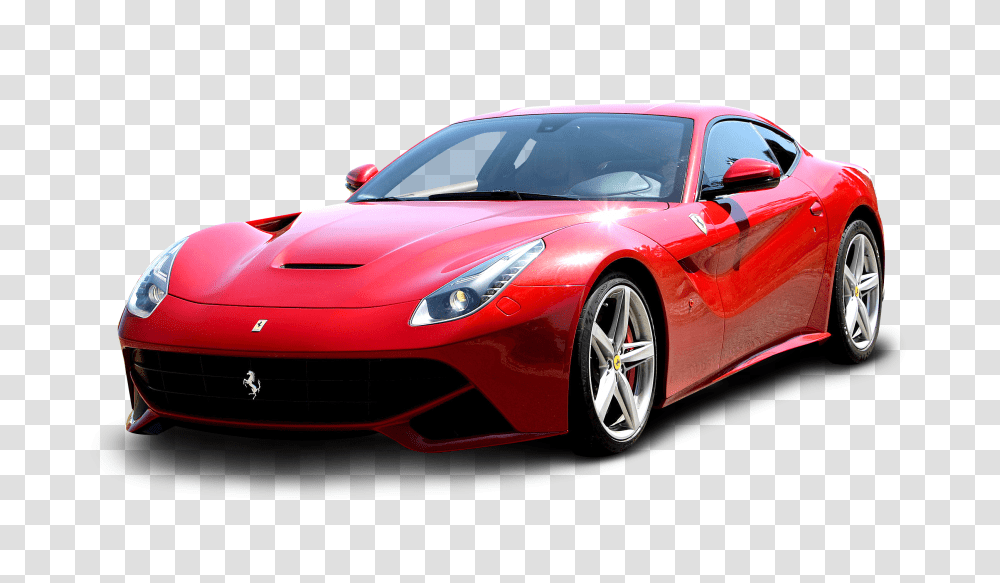 Red Ferrari Berlinetta Car Image, Vehicle, Transportation, Automobile, Spoke Transparent Png