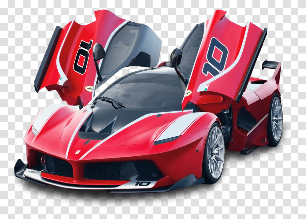 Red Ferrari Fxx K Car Ferrari Laferrari Fxx K, Sports Car, Vehicle, Transportation, Automobile Transparent Png