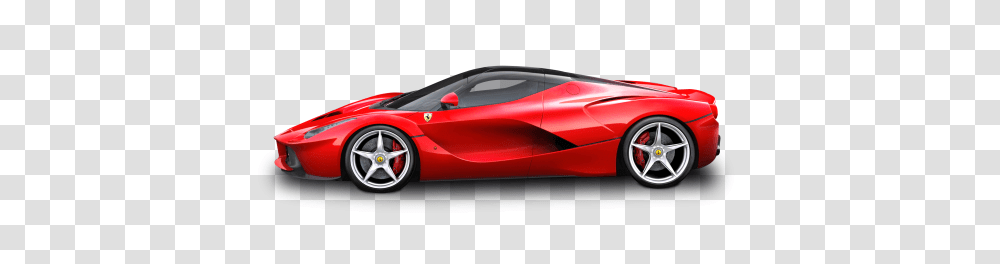 Red Ferrari Laferrari Car Image, Sports Car, Vehicle, Transportation, Automobile Transparent Png