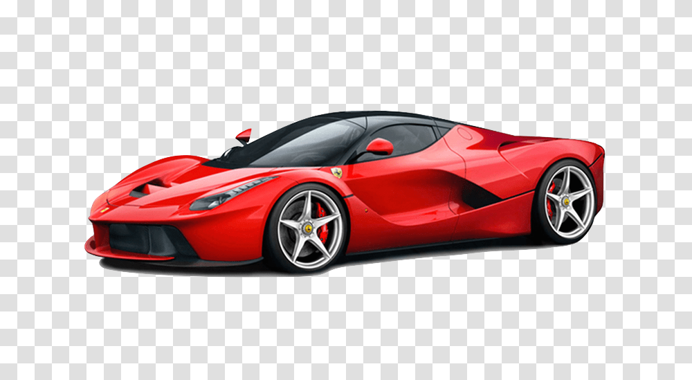 Red Ferrari Pic Arts, Car, Vehicle, Transportation, Automobile Transparent Png