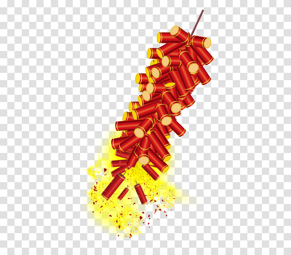 Red Festive Firecrackers, Weapon, Weaponry Transparent Png