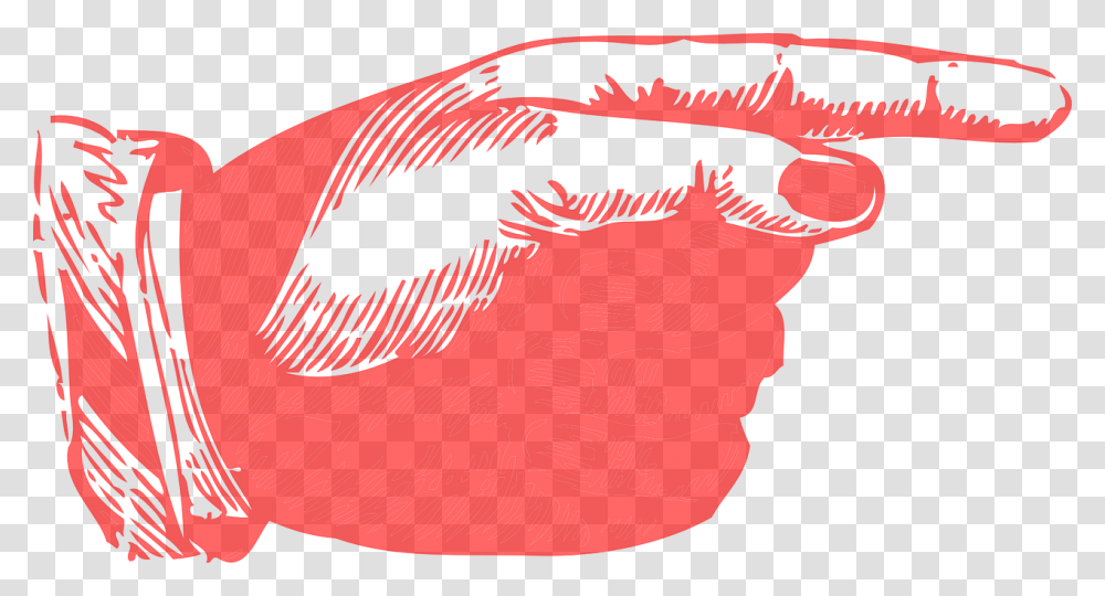 Red Finger Pointing, Bird, Animal, Dragon, Wasp Transparent Png
