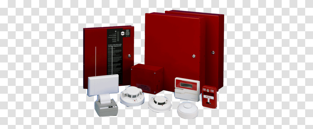 Red Fire Control Devices Mercury Protection Llp Id Fire Alarm System Amc, Electronics, Speaker, Home Theater, Helmet Transparent Png