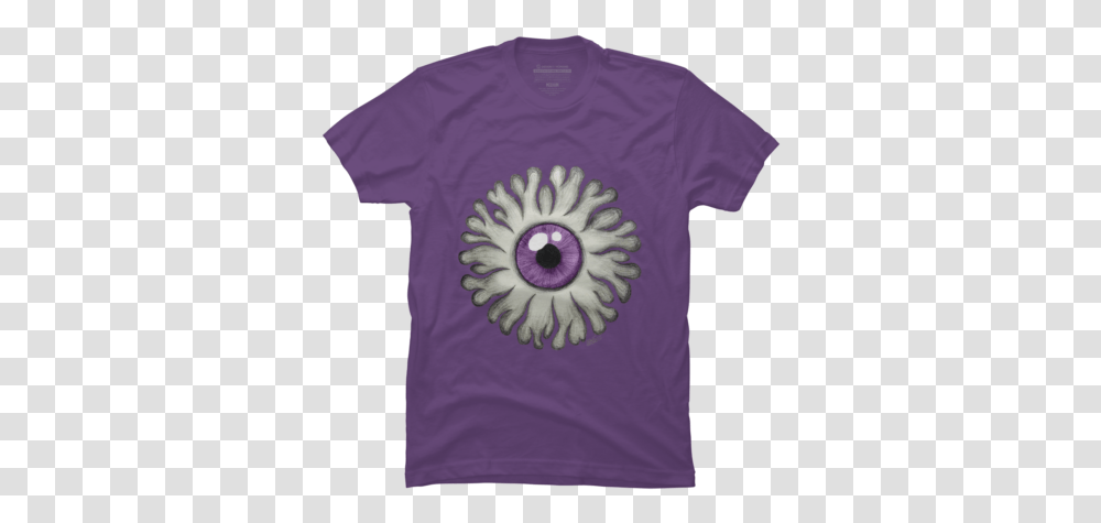 Red Fire Eye T Shirt By Kreskofter Design Humans Acid Techno Techno Club T Shirt, Clothing, Apparel, T-Shirt, Dye Transparent Png