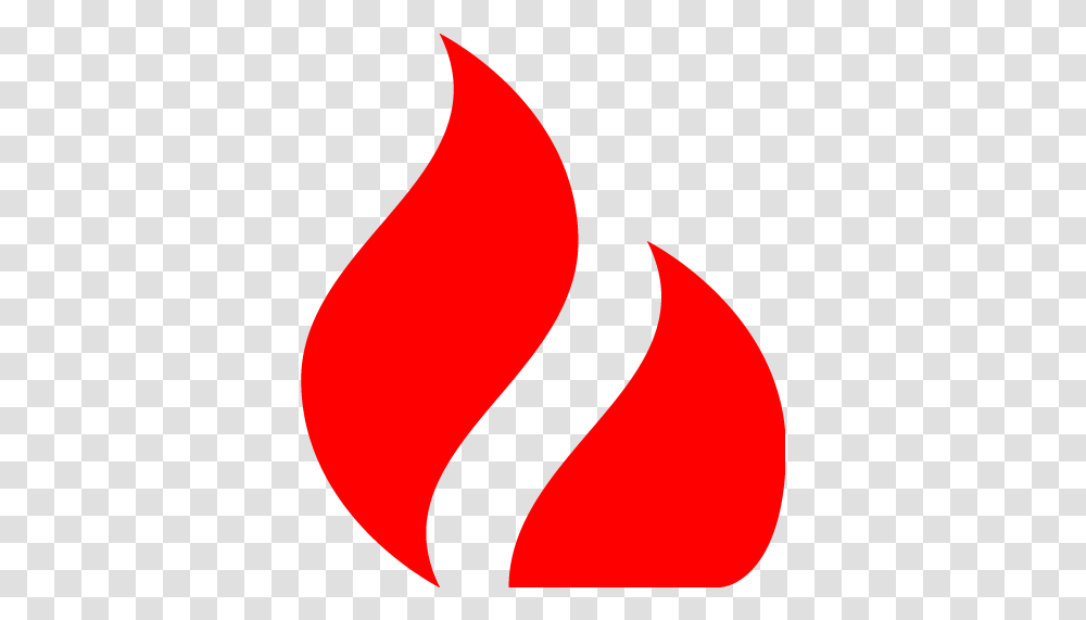 Red Fire Icon Red Fire Symbol, Logo, Trademark, Flame Transparent Png