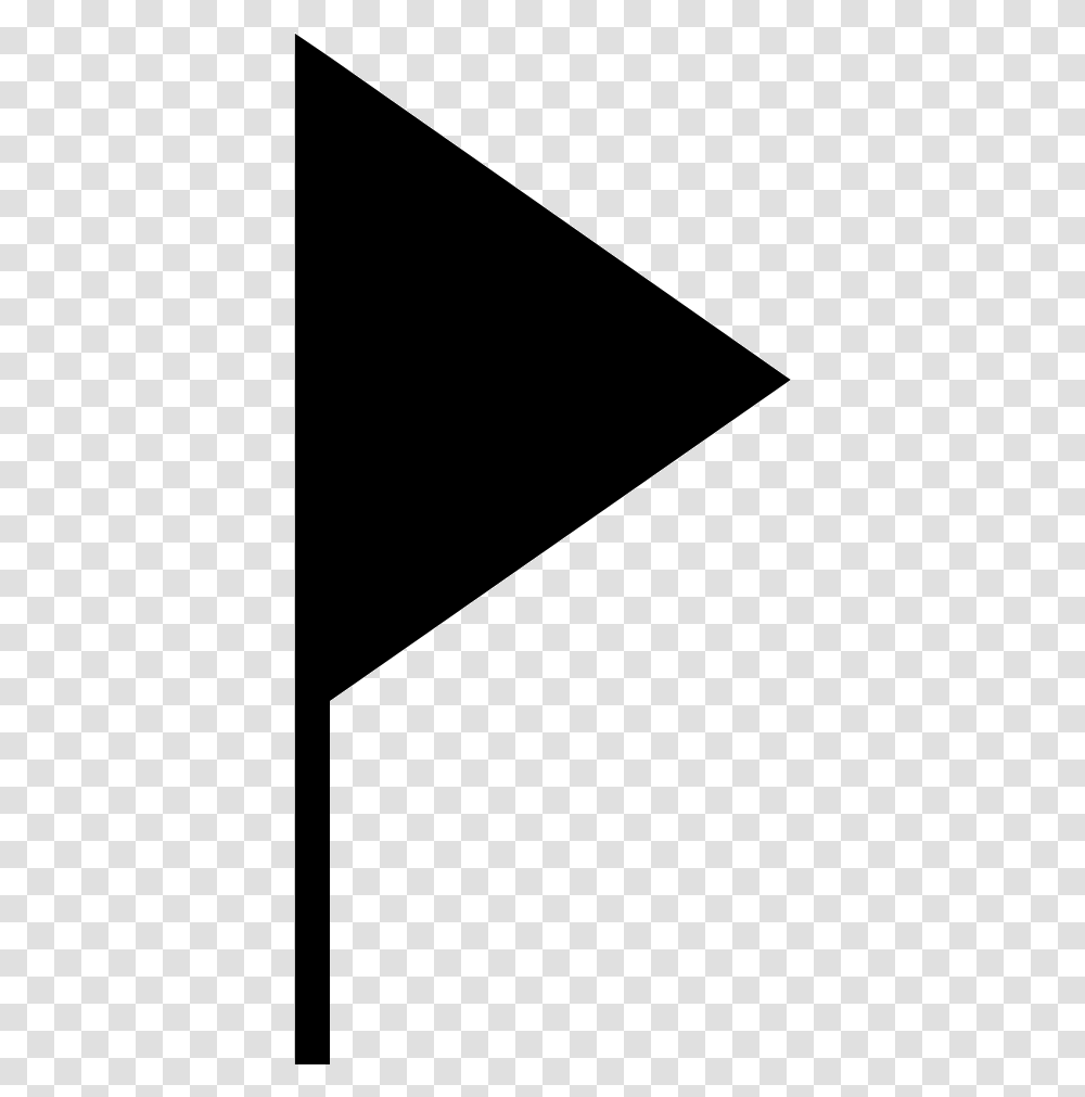 Red Flag Checkpoint Flag, Triangle, Electronics, Screen Transparent Png