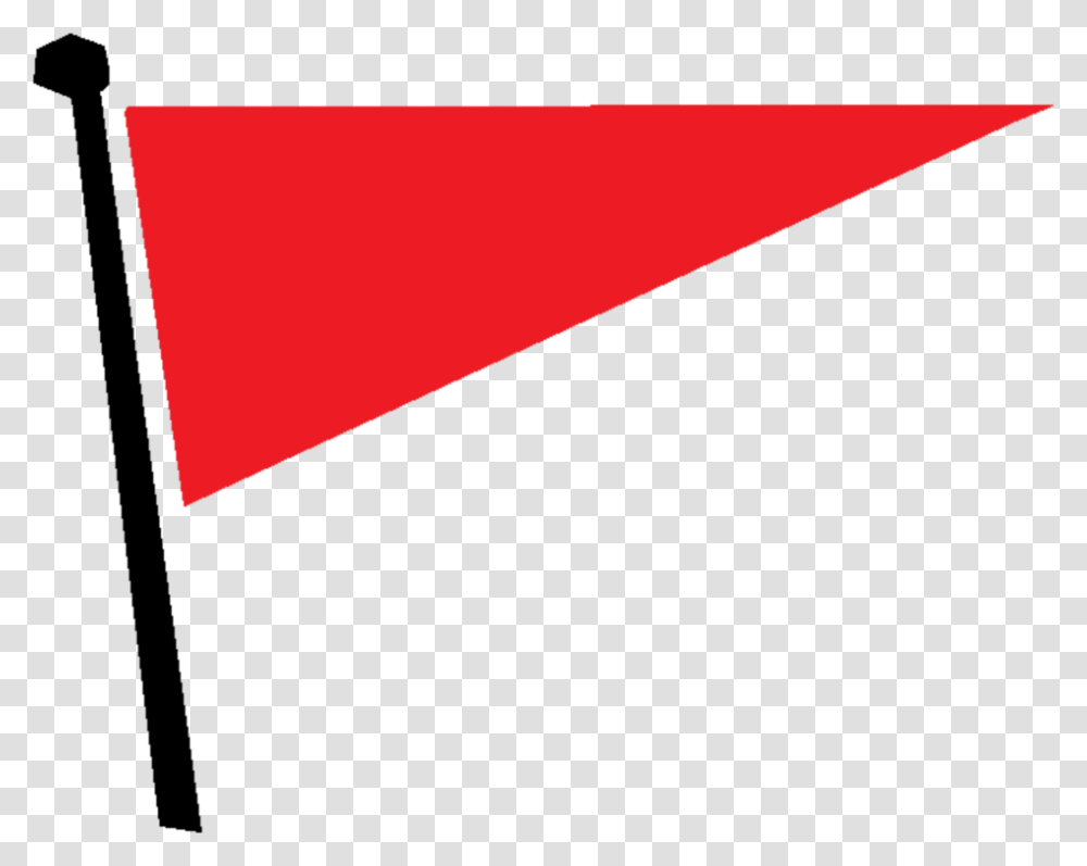 Red Flag Triangle Pennon Banner, Business Card, Paper, Lighting Transparent Png