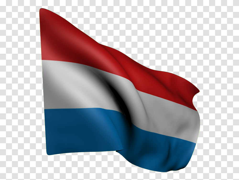 Red Flag Waving Netherlands Flag, American Flag Transparent Png
