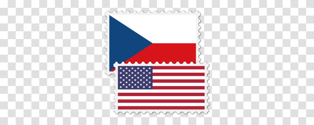 Red Flag White Flag, Postage Stamp, Envelope, Rug, Mail Transparent Png