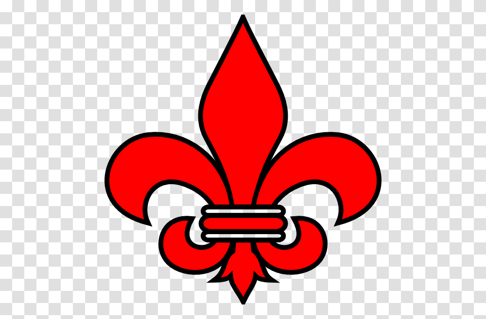 Red Fleur De Lis Clip Art, Logo, Trademark, Lawn Mower Transparent Png