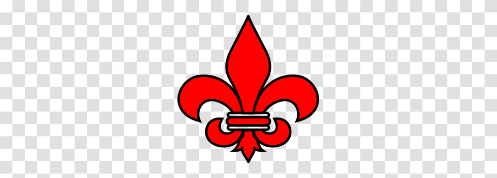 Red Fleur De Lis Clip Art, Logo, Trademark, Dynamite Transparent Png