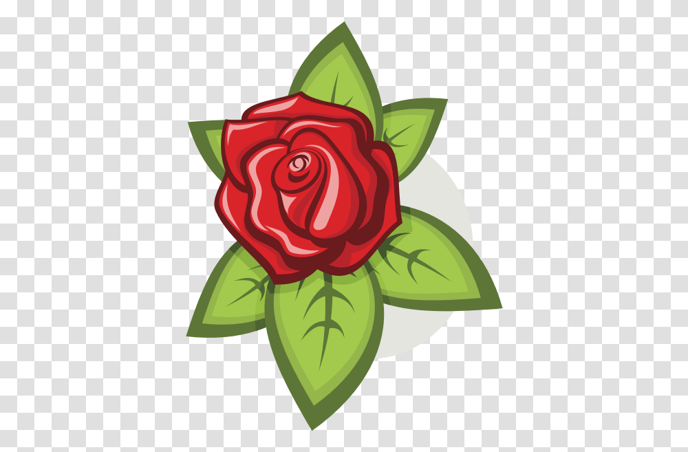 Red Flower And Leaves Rose, Plant, Blossom, Petal, Bud Transparent Png