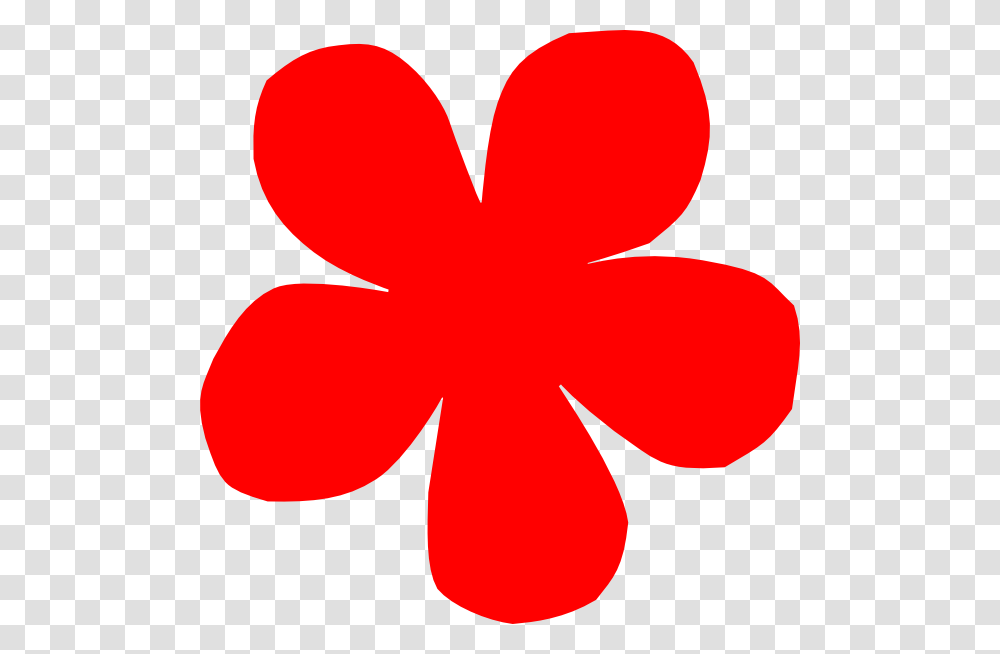 Red Flower Clip Art, Heart, Logo, Trademark Transparent Png