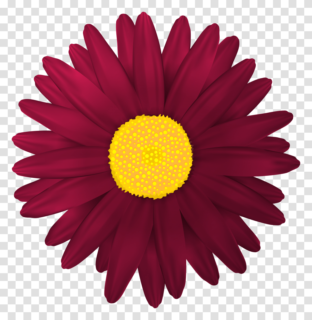 Red Flower Clip Art Transparent Png