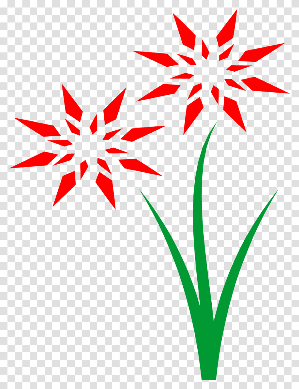 Red Flower Clipart Clip Art, Plant, Blossom, Leaf Transparent Png