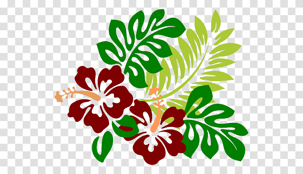 Red Flower Clipart Moana Hibiscus Clip Art, Plant, Floral Design, Pattern Transparent Png