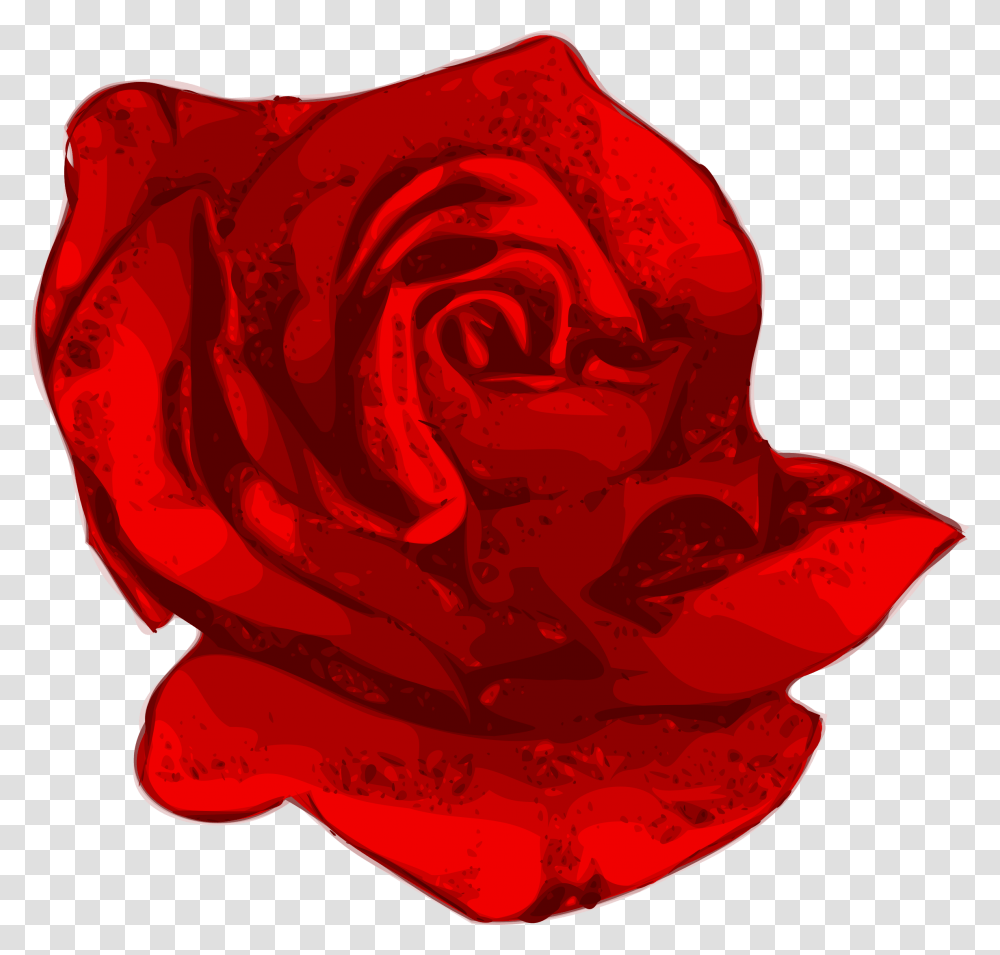 Red Flower Clipart Rose, Plant, Blossom, Petal Transparent Png