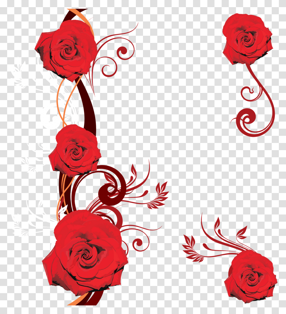 Red Flower Vector Red Flower Vector Design, Graphics, Art, Floral Design, Pattern Transparent Png