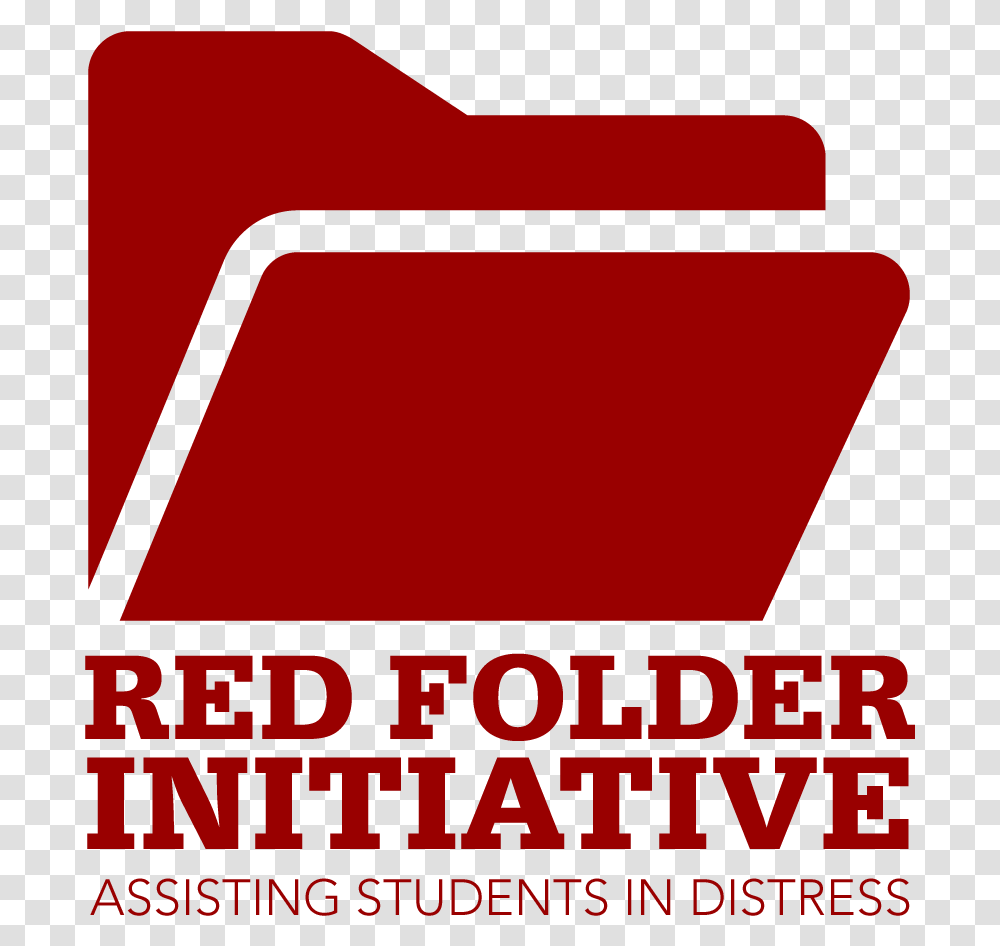 Red Folder Initiative Poster, Logo, Label Transparent Png