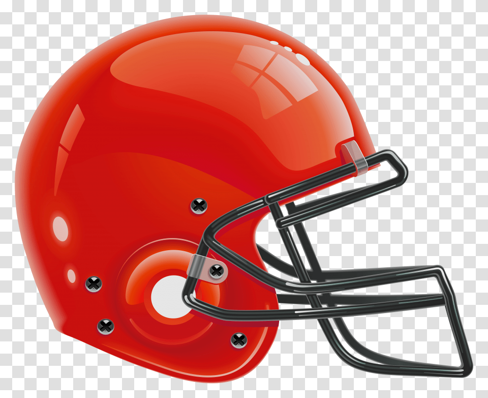Red Football Helmet Clip Art Transparent Png