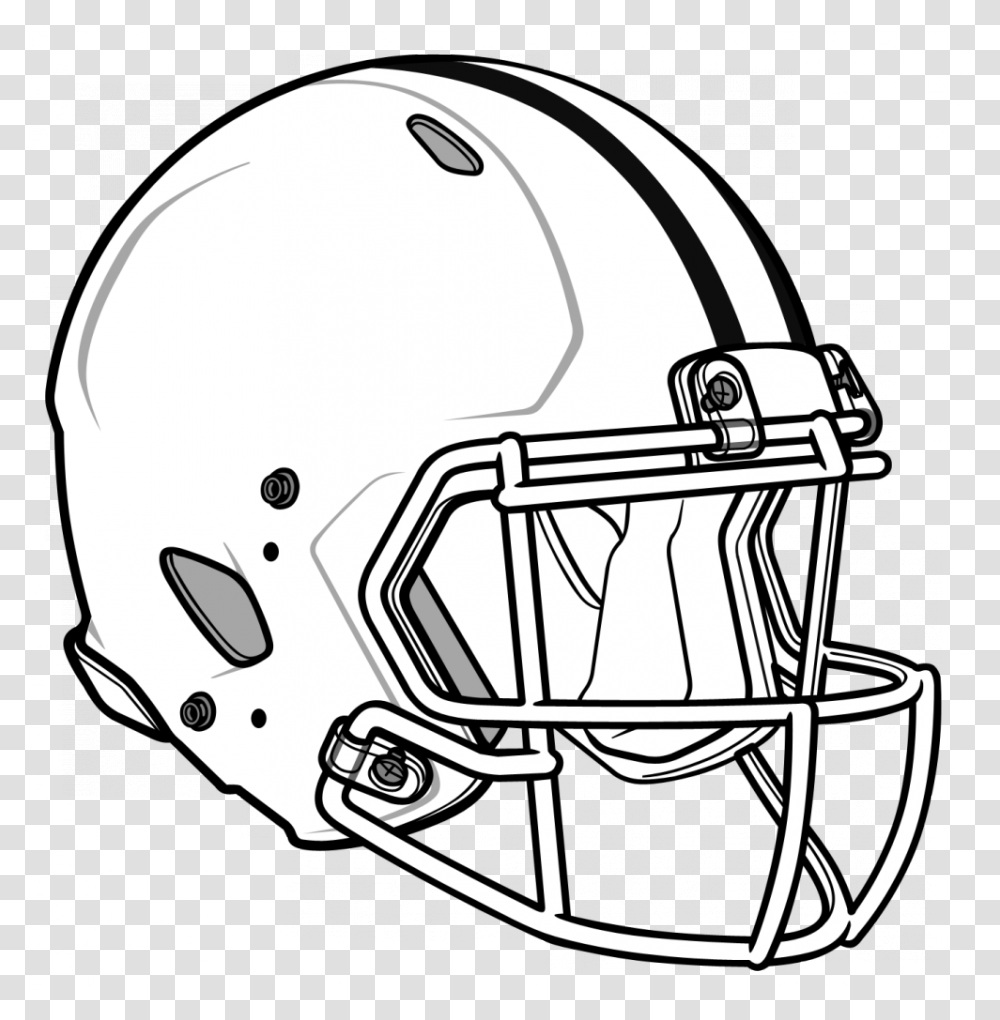 Red Football Helmet Outline Clip Art Library, Sport, Team Sport, American Football Transparent Png