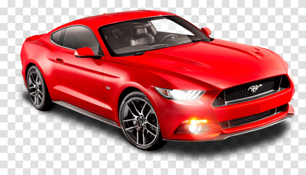 Red Ford Mustang Image Red Car, Vehicle, Transportation, Automobile, Sports Car Transparent Png