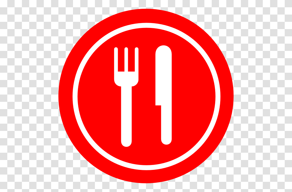 Red Fork Clipart, Cutlery, Sign, Road Sign Transparent Png