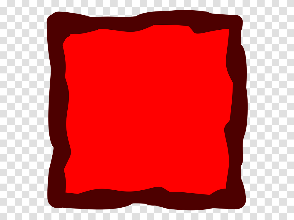 Red Frame Album Square Border Border Frame Red Frames And Borders, Pillow, Cushion, T-Shirt Transparent Png