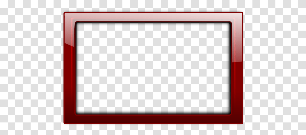 Red Frame Clip Art, Screen, Electronics, Interior Design, Indoors Transparent Png