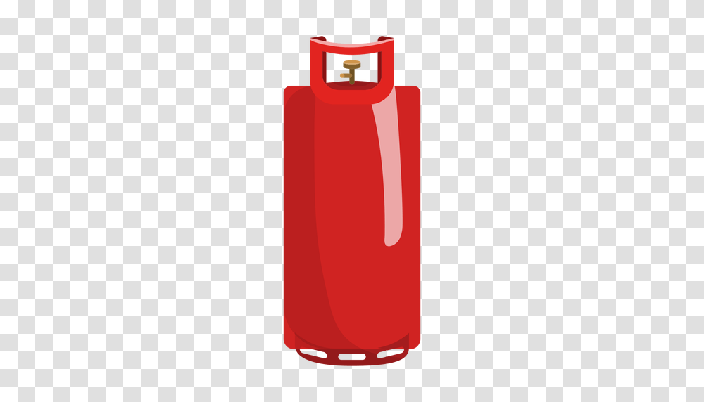 Red Gas Cylinder Illustration, Lighter Transparent Png