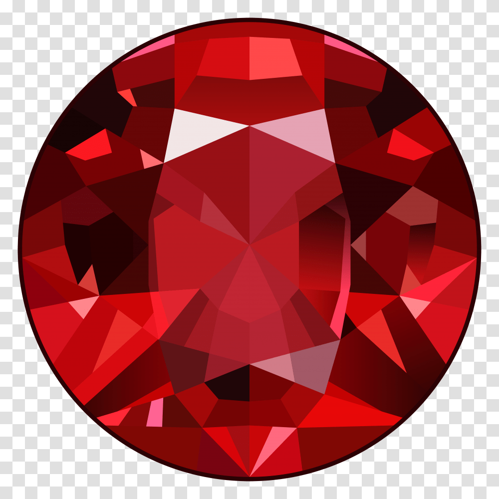 Red Gem Clip Art, Diamond, Gemstone, Jewelry, Accessories Transparent Png