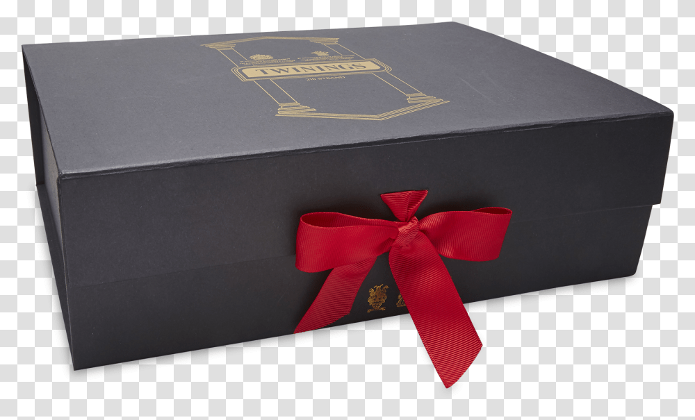Red Gift Ribbon Black Gift Box With Red Ribbon Box, Carton, Cardboard, Flower, Plant Transparent Png