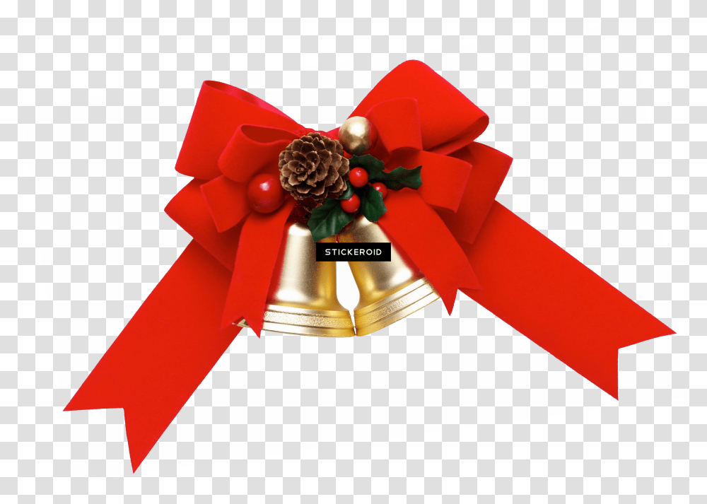 Red Gift Ribbon Gift Ribbon Christmas Transparent Png