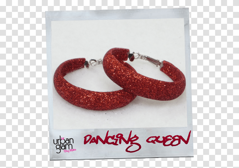 Red Glitter Hoop Earrings, Accessories, Accessory, Jewelry, Bracelet Transparent Png