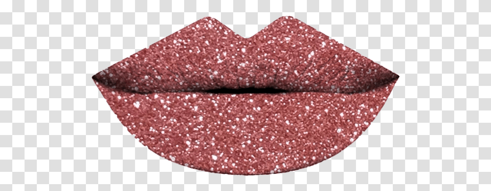 Red Glitter Lips Image Background Glitter Lips Background, Light, Food, Rug, Sugar Transparent Png