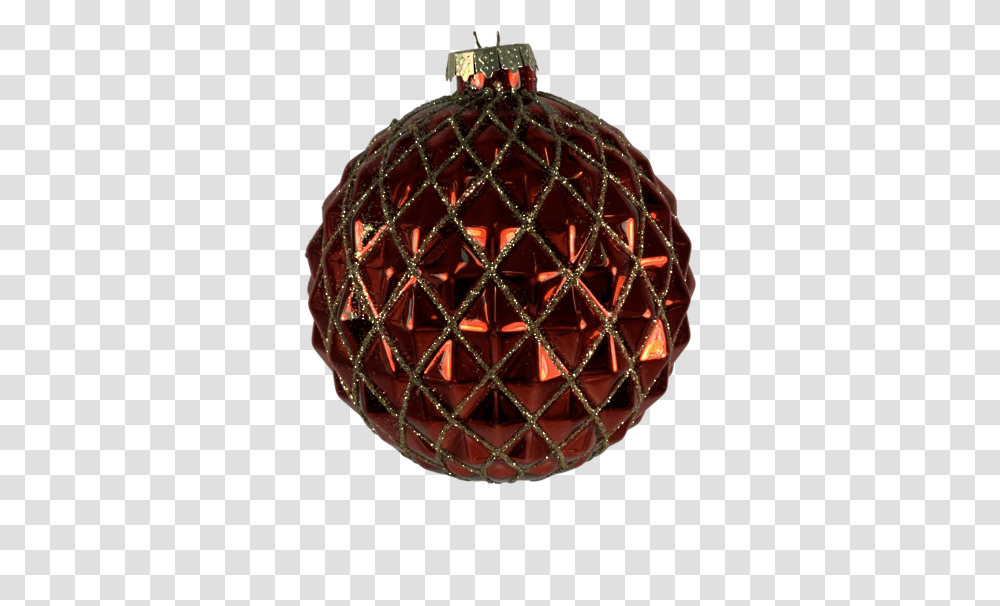 Red Gold Diamond Pattern 6 Traditional, Sphere Transparent Png