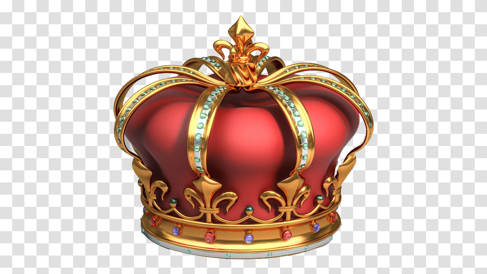 Red Gold King Crown, Accessories, Accessory, Jewelry, Helmet Transparent Png