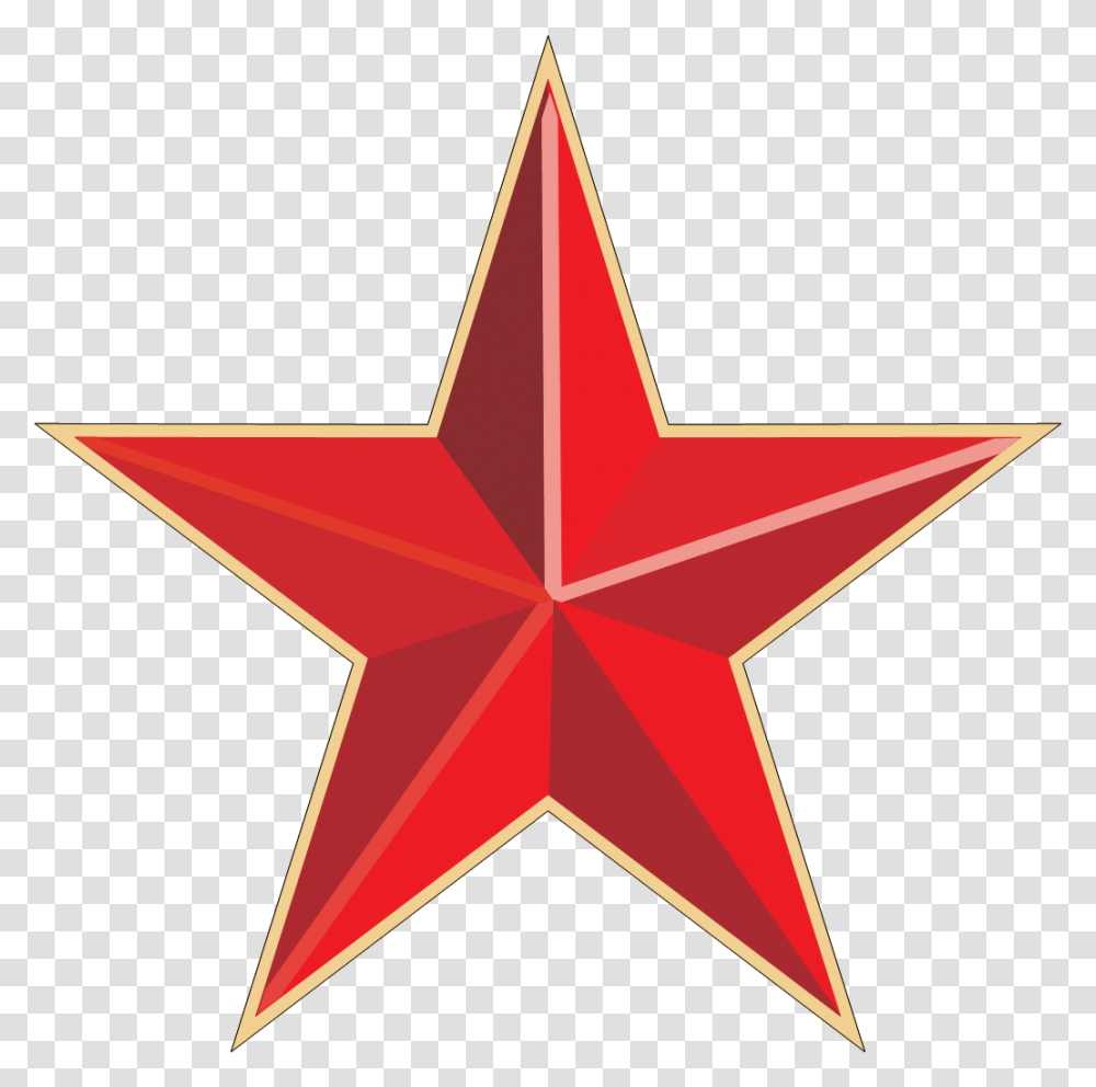 Red Gold Star, Cross, Star Symbol Transparent Png